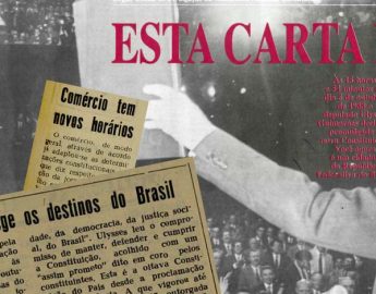33 anos da Constituição Cidadã: Promulgação da Constituição é destaque em Jaraguá do Sul na época