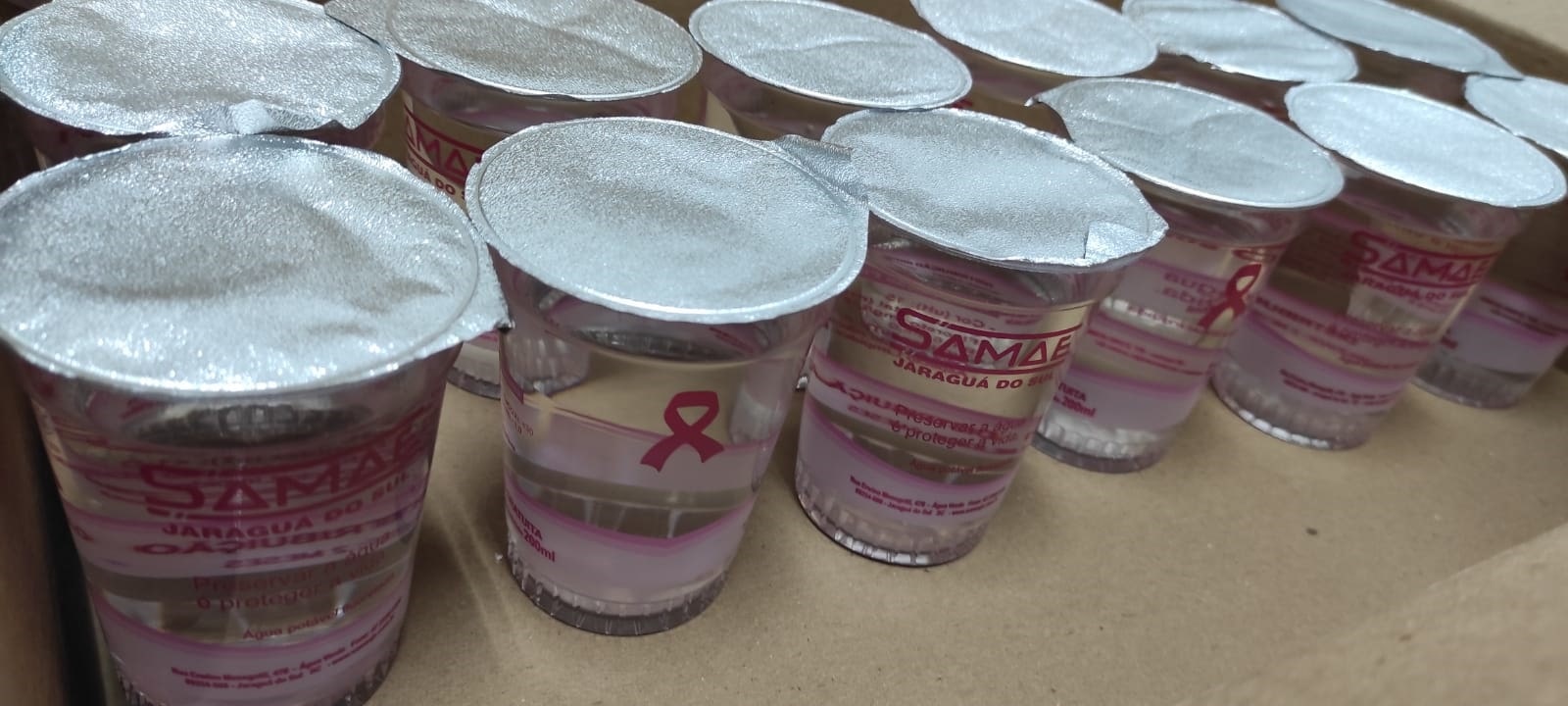 Samae participa do movimento de prevenção ao câncer de mama