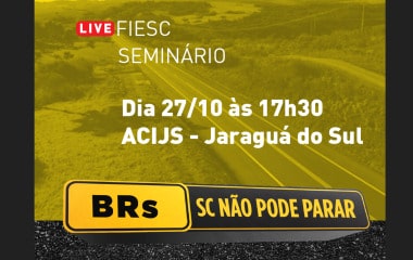 Jaraguá do Sul recebe seminário da campanha SC Não Pode Parar