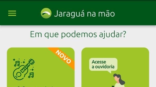Três novos serviços são adicionados no aplicativo de celular “Jaraguá na Mão” Três novos serviços são adicionados no aplicativo de celular “Jaraguá na Mão”