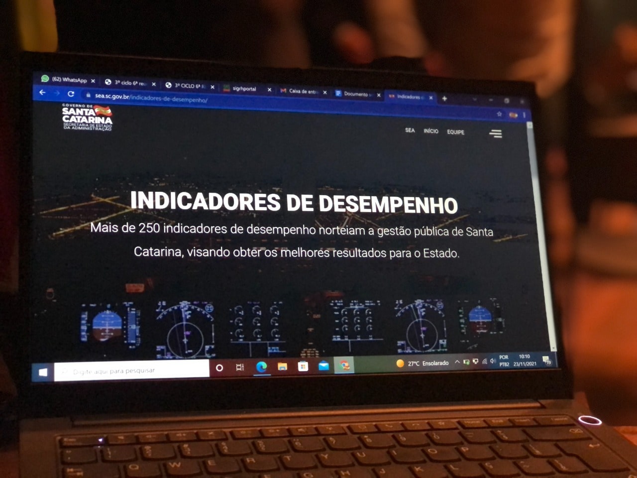 Santa Catarina começa avaliações nos indicadores de desempenho e resultados