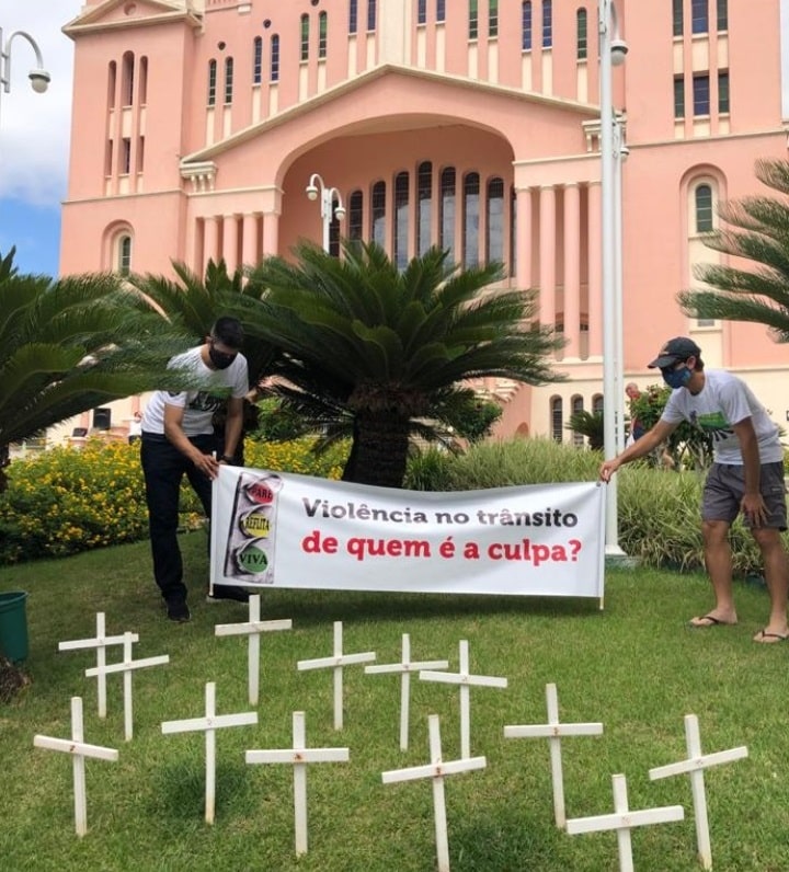 Marcha do silêncio lembra no domingo as vítimas do trânsito em Jaraguá do Sul