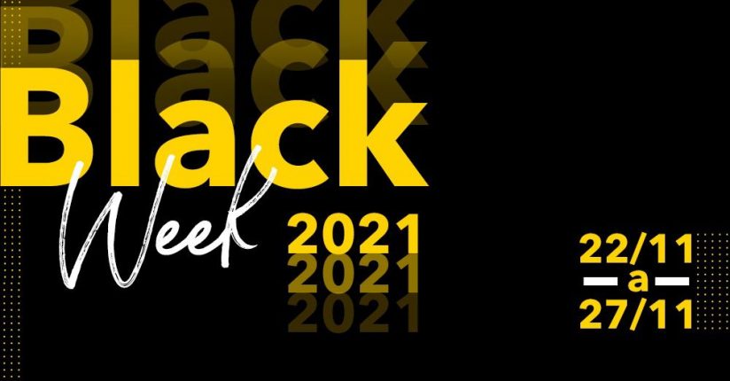 Lojas ficam abertas até 17h de sábado por conta do Black Week em Jaraguá Lojas ficam abertas até 17h de sábado por conta do Black Week em Jaraguá