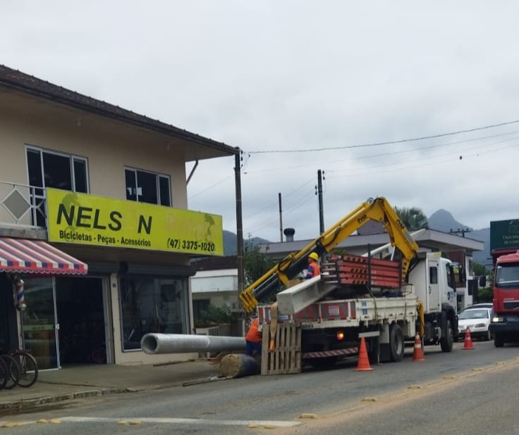 Celesc faz investimentos na rede em Corupá