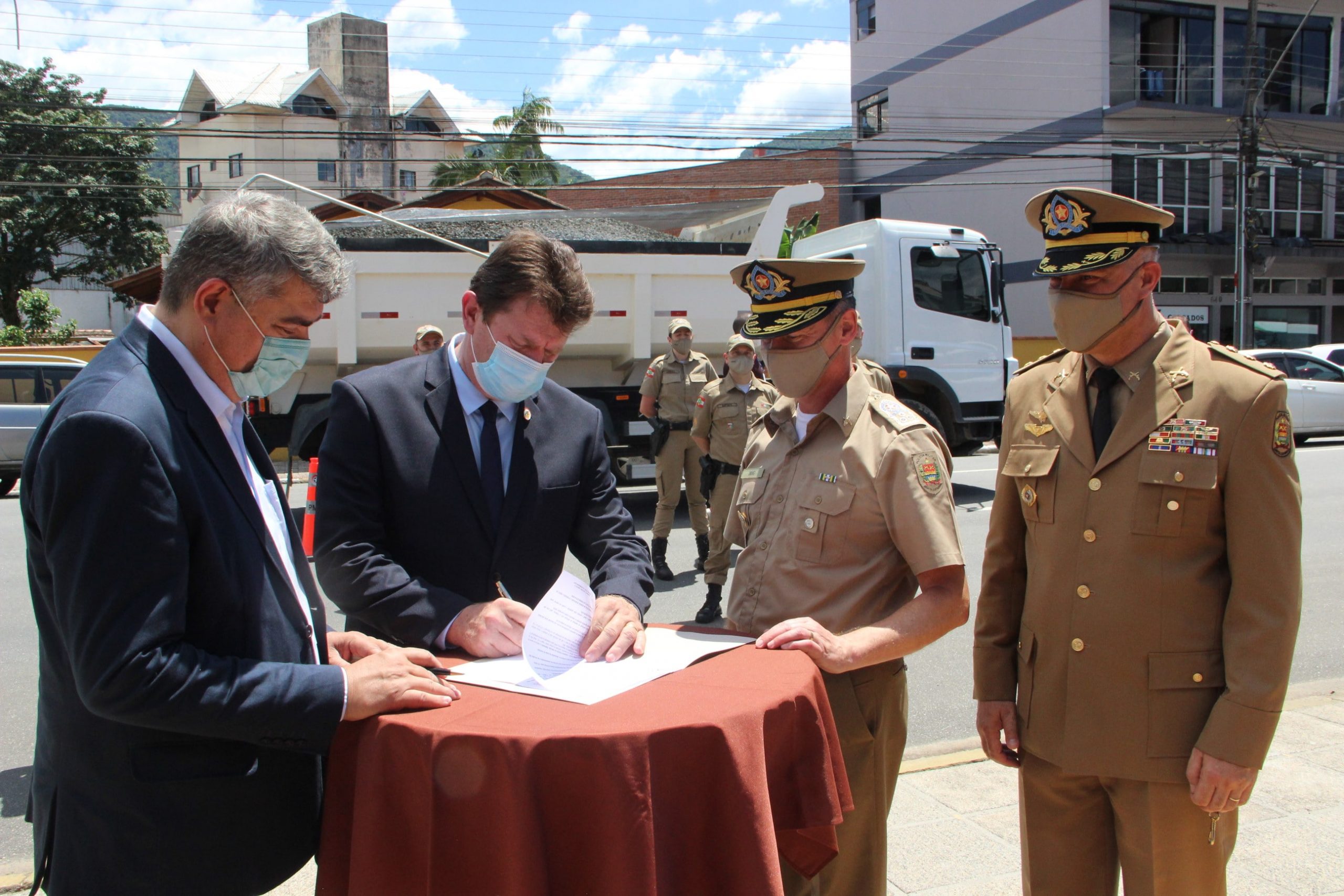 12ª RPM comemora aniversário e ganhará antiga sede da Câmara de Jaraguá do Sul