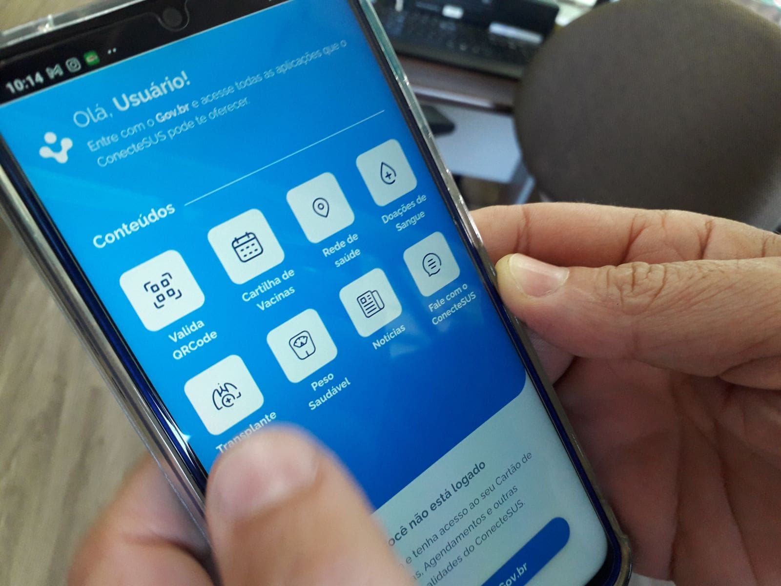 Secretaria de Saúde de Jaraguá divulga nota sobre problemas no site do ConecteSUS