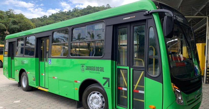Linha de ônibus de Santa Luzia sofre adequações no roteiro e nos horários em Jaraguá do Sul Linha de ônibus de Santa Luzia sofre adequações no roteiro e nos horários em Jaraguá do Sul