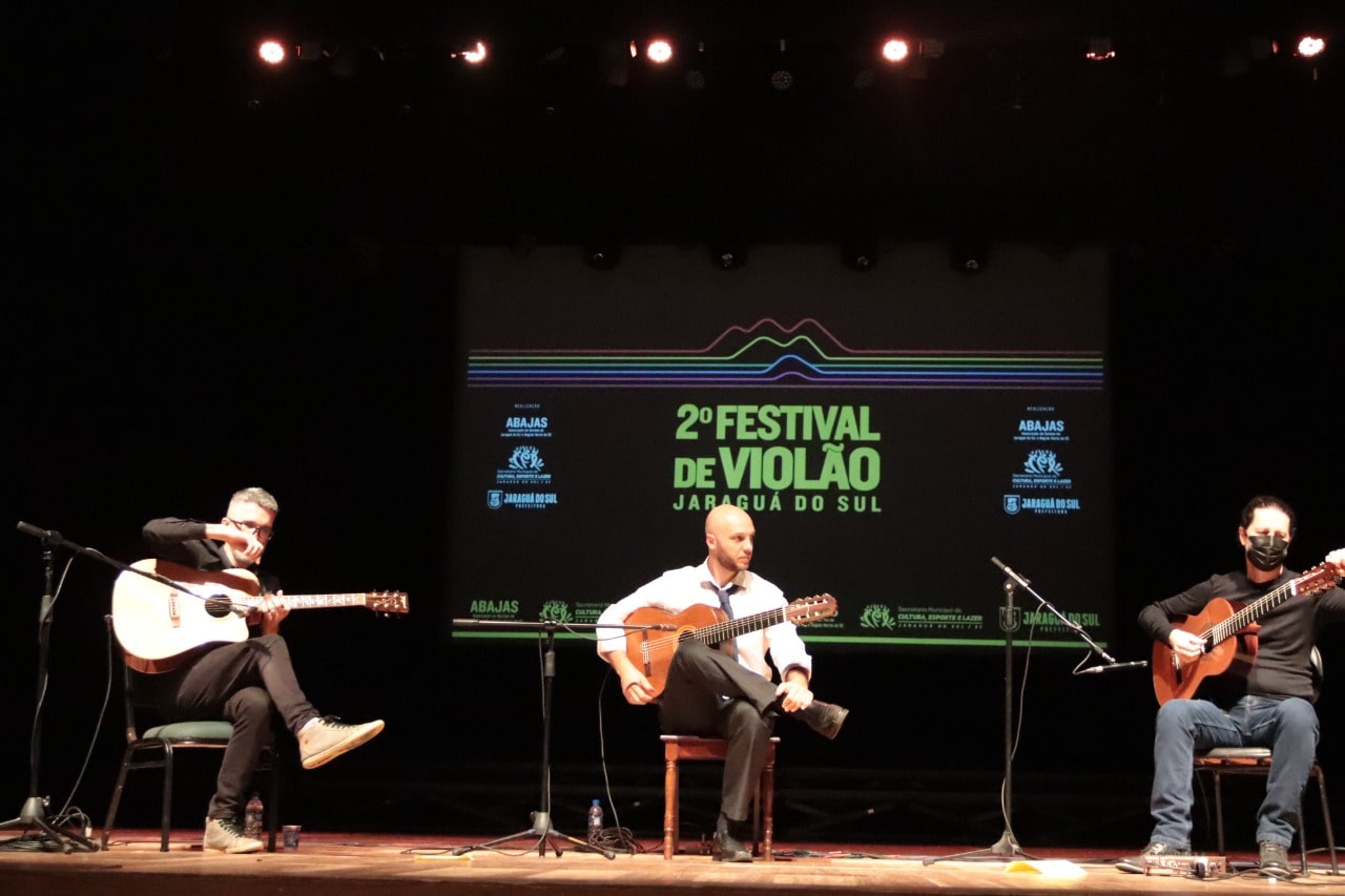 2º Festival de Violão de Jaraguá do Sul reúne mais de mil pessoas, diz idealizador do evento