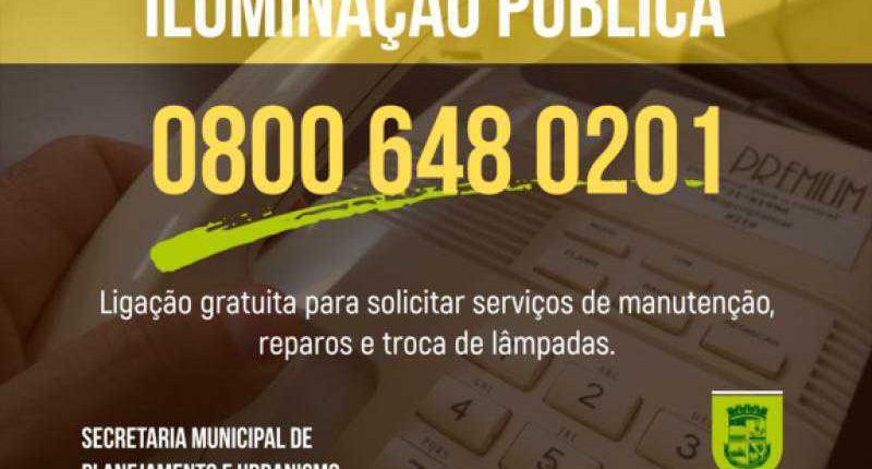 Confira como solicitar ouvidoria e iluminação pública em Jaraguá durante fim do ano Confira como solicitar ouvidoria e iluminação pública em Jaraguá durante fim do ano