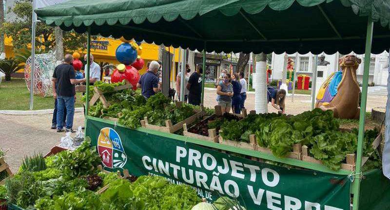 Agricultura na Praça divulga o trabalho dos produtores de Jaraguá do Sul