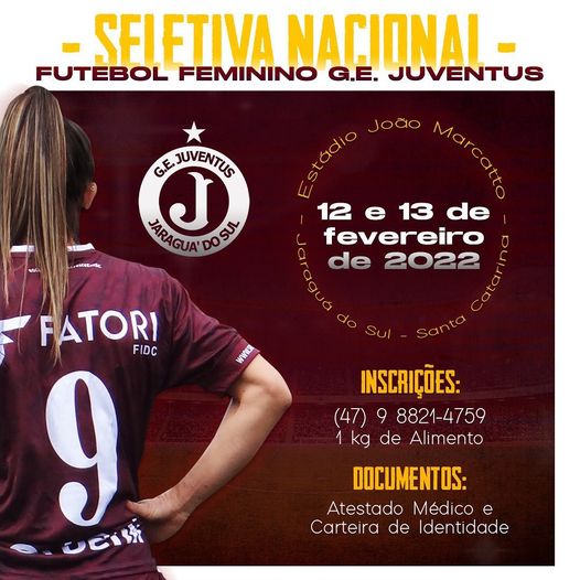 Esporte abre inscrição para seletiva de futebol feminino