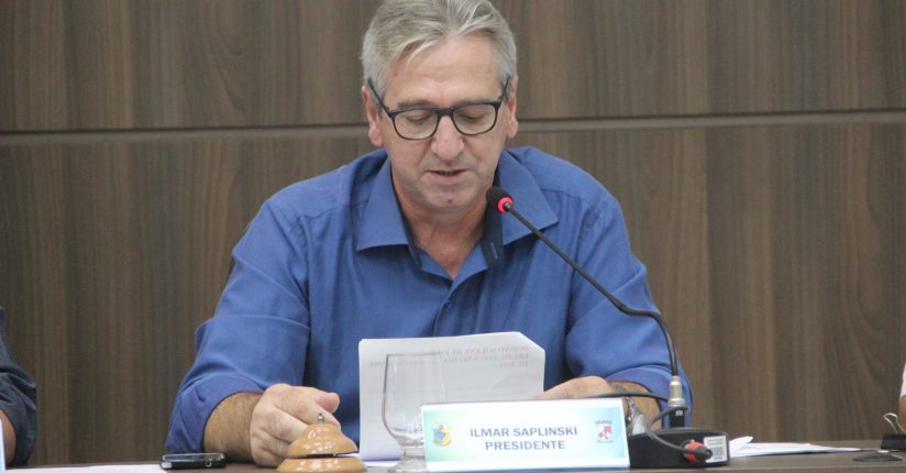 Ilmar Saplinski é eleito presidente da Câmara de Vereadores de Massaranduba