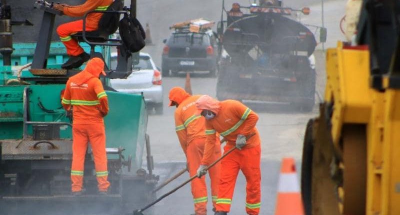 Jaraguá do Sul vai pavimentar mais de 15 ruas Jaraguá do Sul vai pavimentar mais de 15 ruas