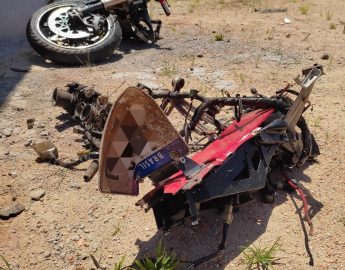 Motociclista morre em acidente com caminhão na SC-108 em Massaranduba