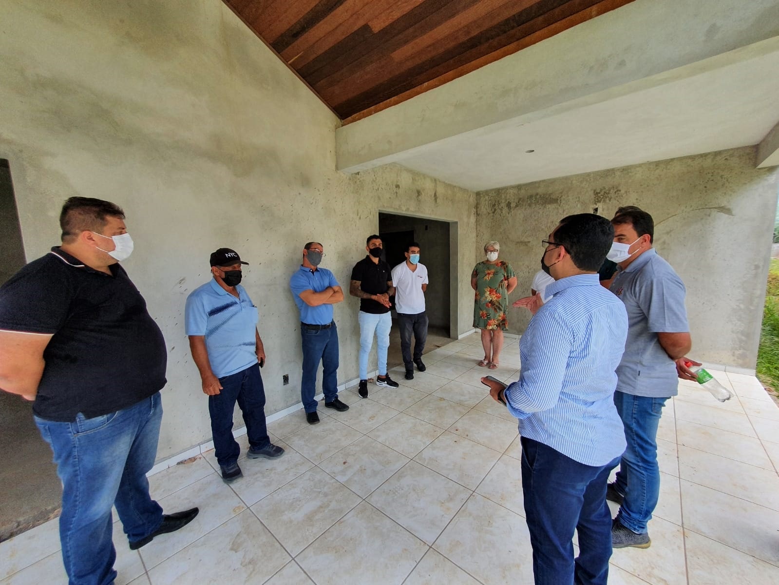 Secretário de Desenvolvimento de SC garante finalização do Abrigo Institucional de Guaramirim