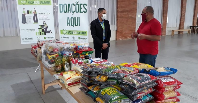 Doações de alimentos têm registrado redução acentuada em Jaraguá