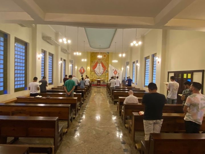 Noviços fazem os primeiros votos e chega nova turma no Noviciado