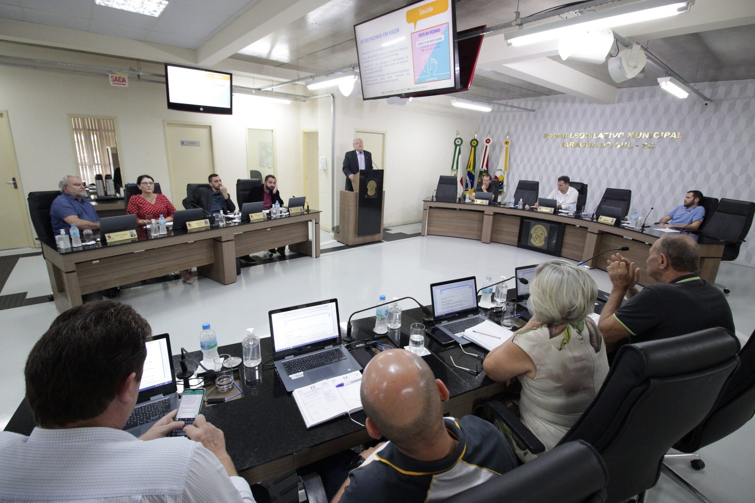 Deputado presta contas do mandato na Câmara Municipal de Jaraguá do Sul