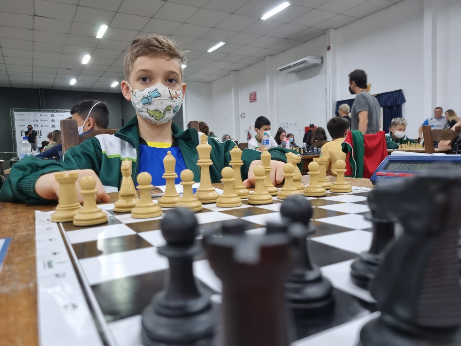 Delegação jaraguaense de xadrez é destaque no Festival Estudantil e Juvenil em Penha