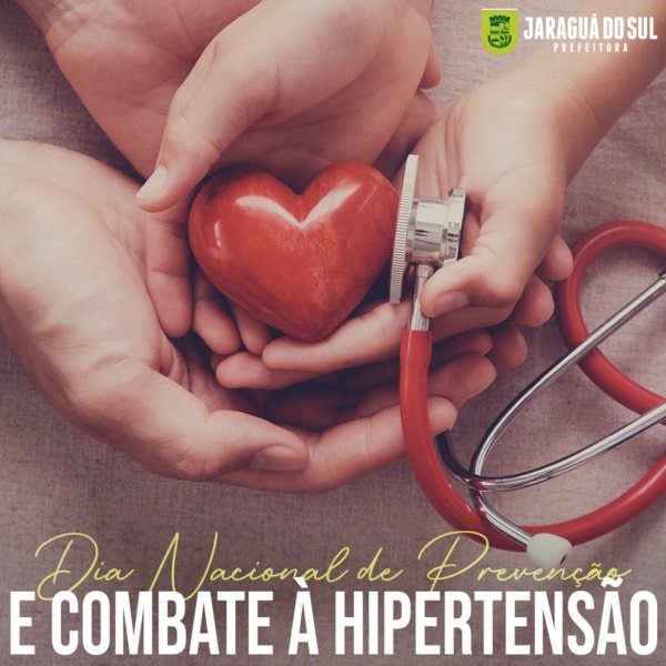 Orientações nutricionais no Dia Nacional de Combate à Hipertensão acontece hoje em Jaraguá