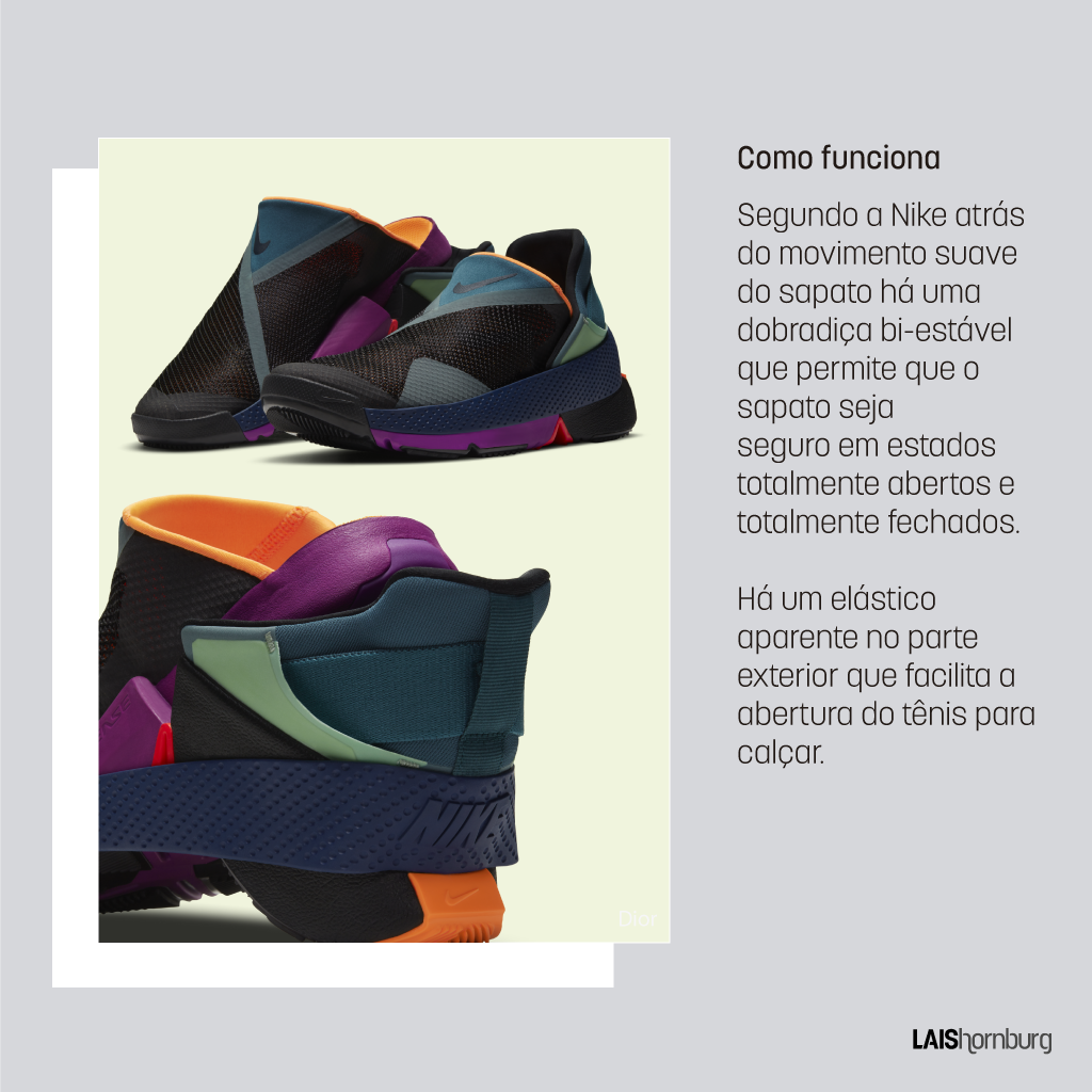 Coluna: Nike GO FlyEase um tênis especial para pessoas com deficiência