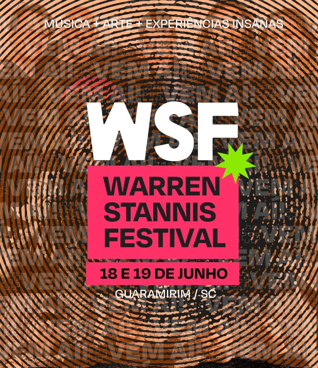 Festival trará grandes bandas ao Aeropark Vale Europeu em Guaramirim