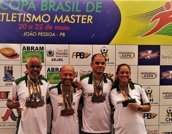 Quatro jaraguaenses são destaques da Copa Brasil de Atletismo Master