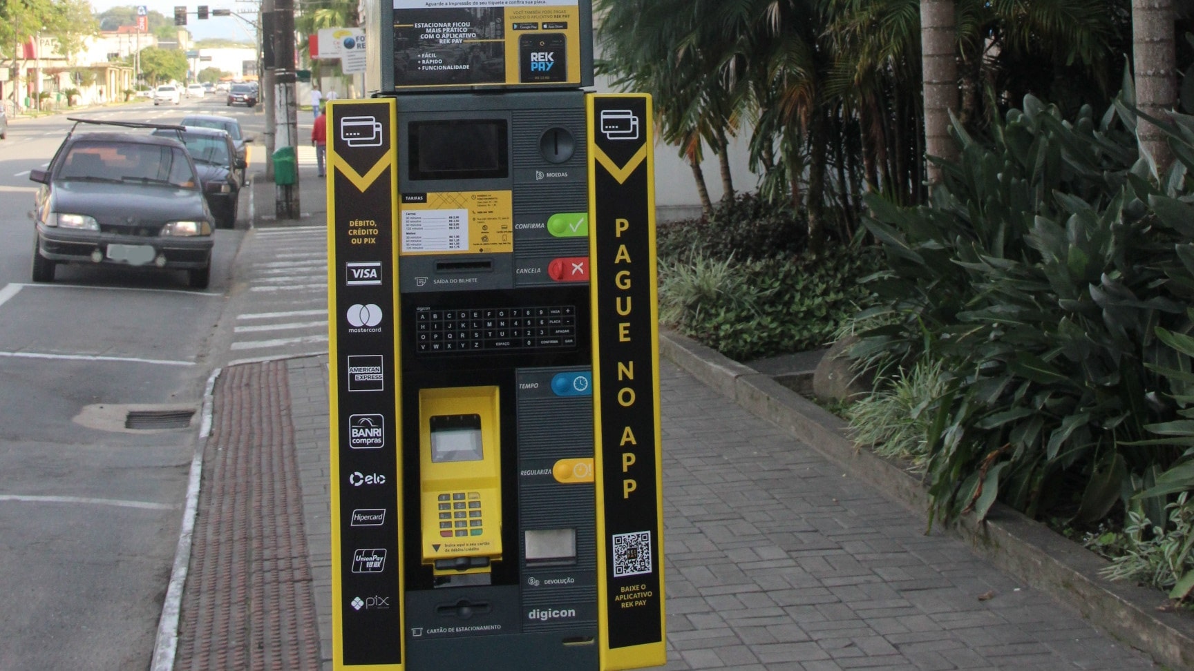 Estacionamento rotativo volta a ser cobrado a partir de hoje em Jaraguá do Sul