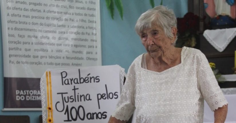 Morre Justina Michelluzzi Campigotto aos 104 anos Morre Justina Michelluzzi Campigotto aos 104 anos
