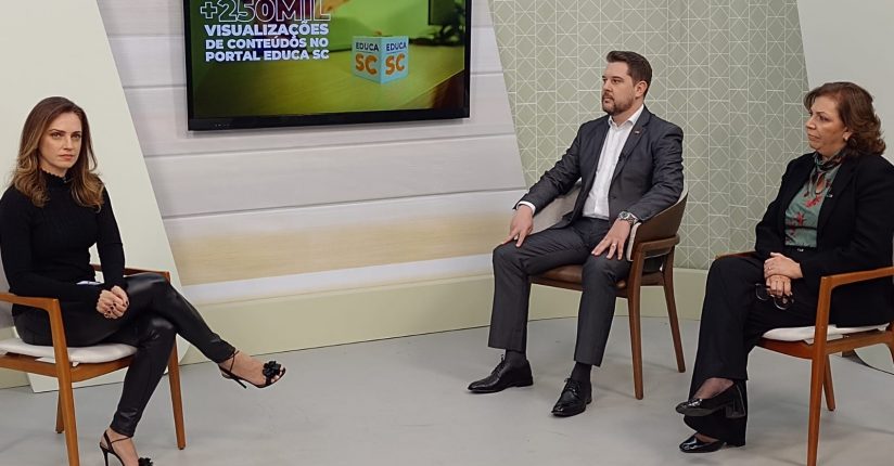 Canais com aulas o dia inteiro na TV aberta retornam em SC Canais com aulas o dia inteiro na TV aberta retornam em SC