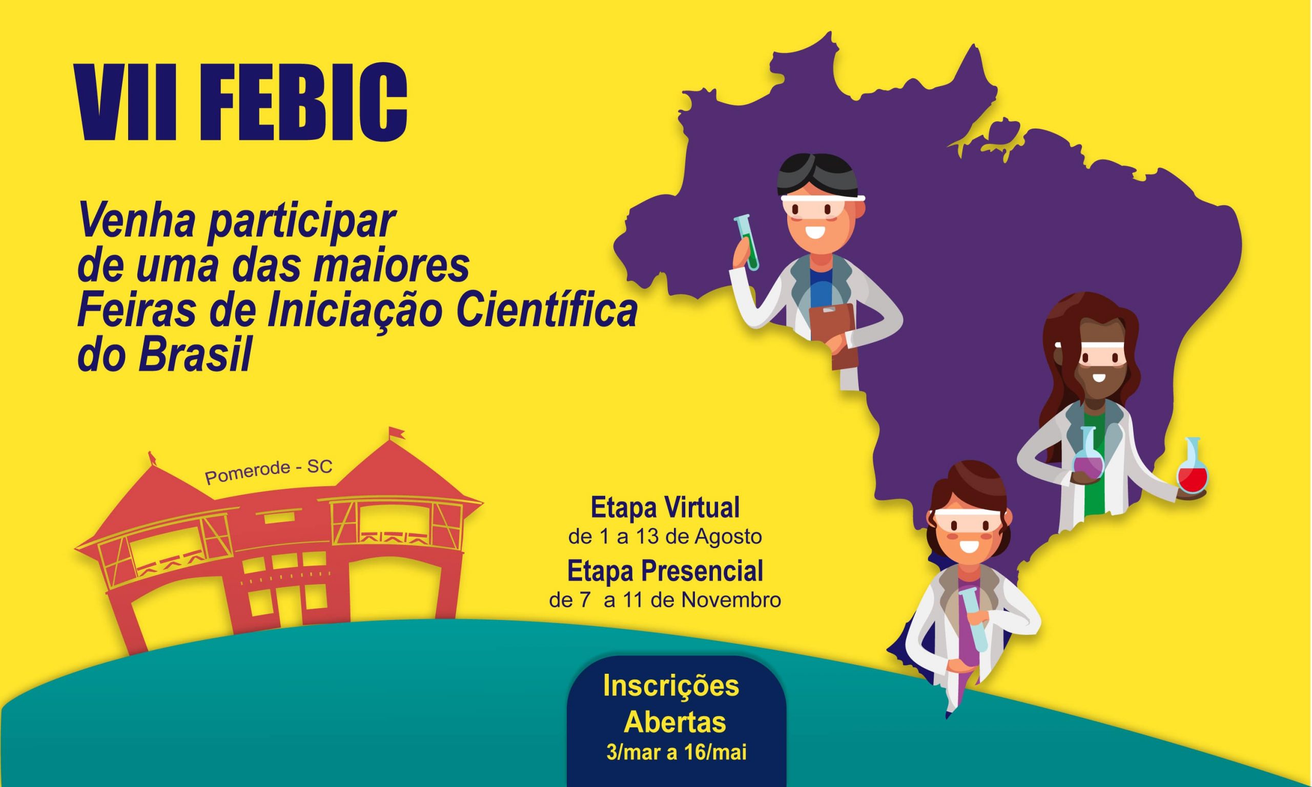 Presencial, 7ª Febic vai acontecer este ano em Pomerode