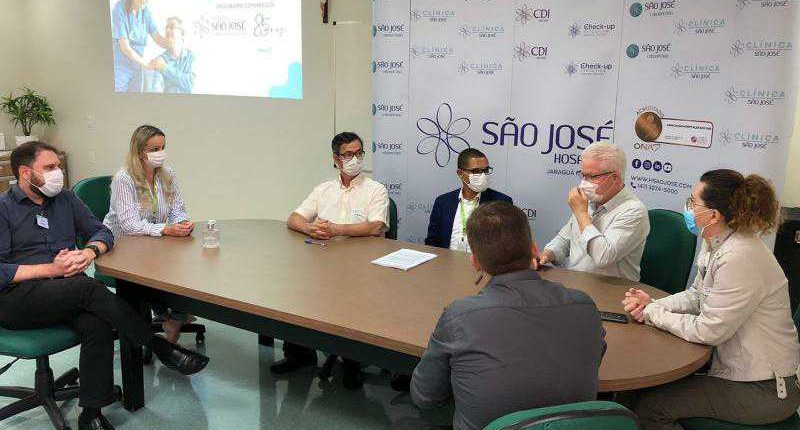 Termo de fomento com hospital São José beneficia idosos de Jaraguá do Sul