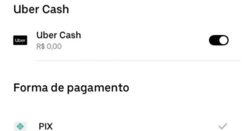 Uber passa a aceitar Pix com forma de pagamento em viagens de todo Brasil Uber passa a aceitar Pix com forma de pagamento em viagens de todo Brasil