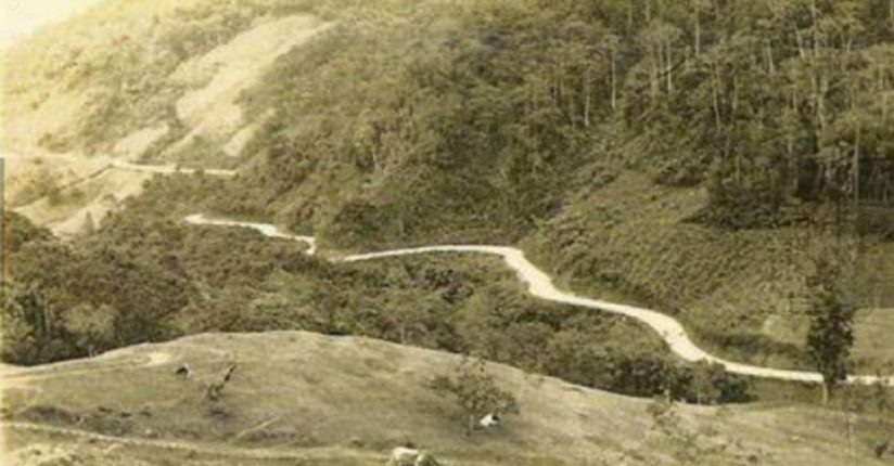 Coluna: SC-110 trecho em Jaraguá do Sul e Pomerode ainda em chão de terra