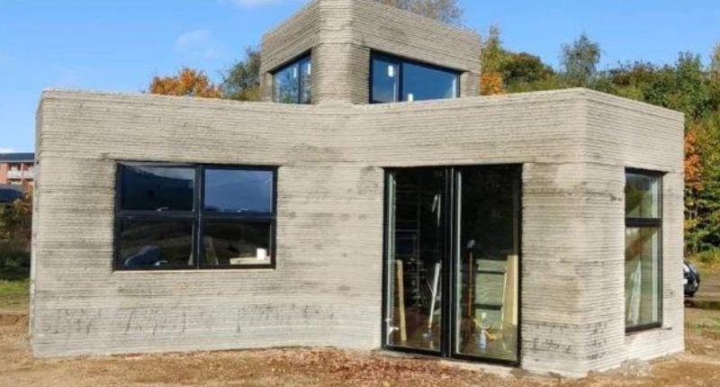 Casa é construída com impressora 3D em cinco semanas Casa é construída com impressora 3D em cinco semanas
