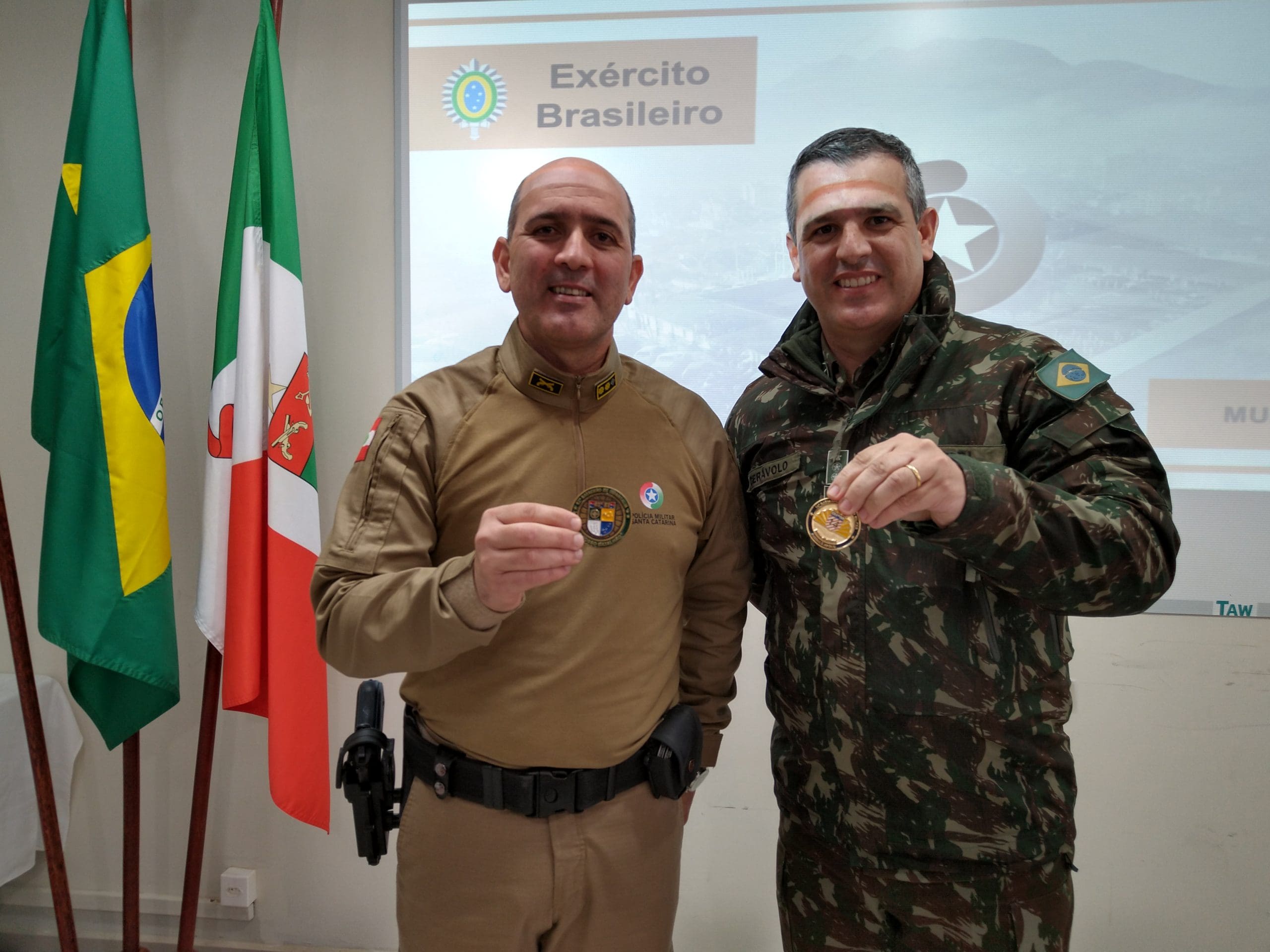 14º BPM recebe visita de inspeção do Exército brasileiro