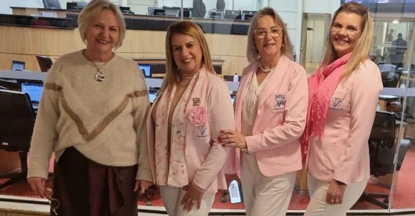 Voluntárias prestigiam aprovação de projeto que beneficia às RFCC Voluntárias prestigiam aprovação de projeto que beneficia às RFCC