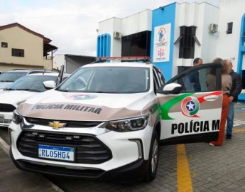 Polícia Militar recebe reforço de viatura para as operações em Guaramirim
