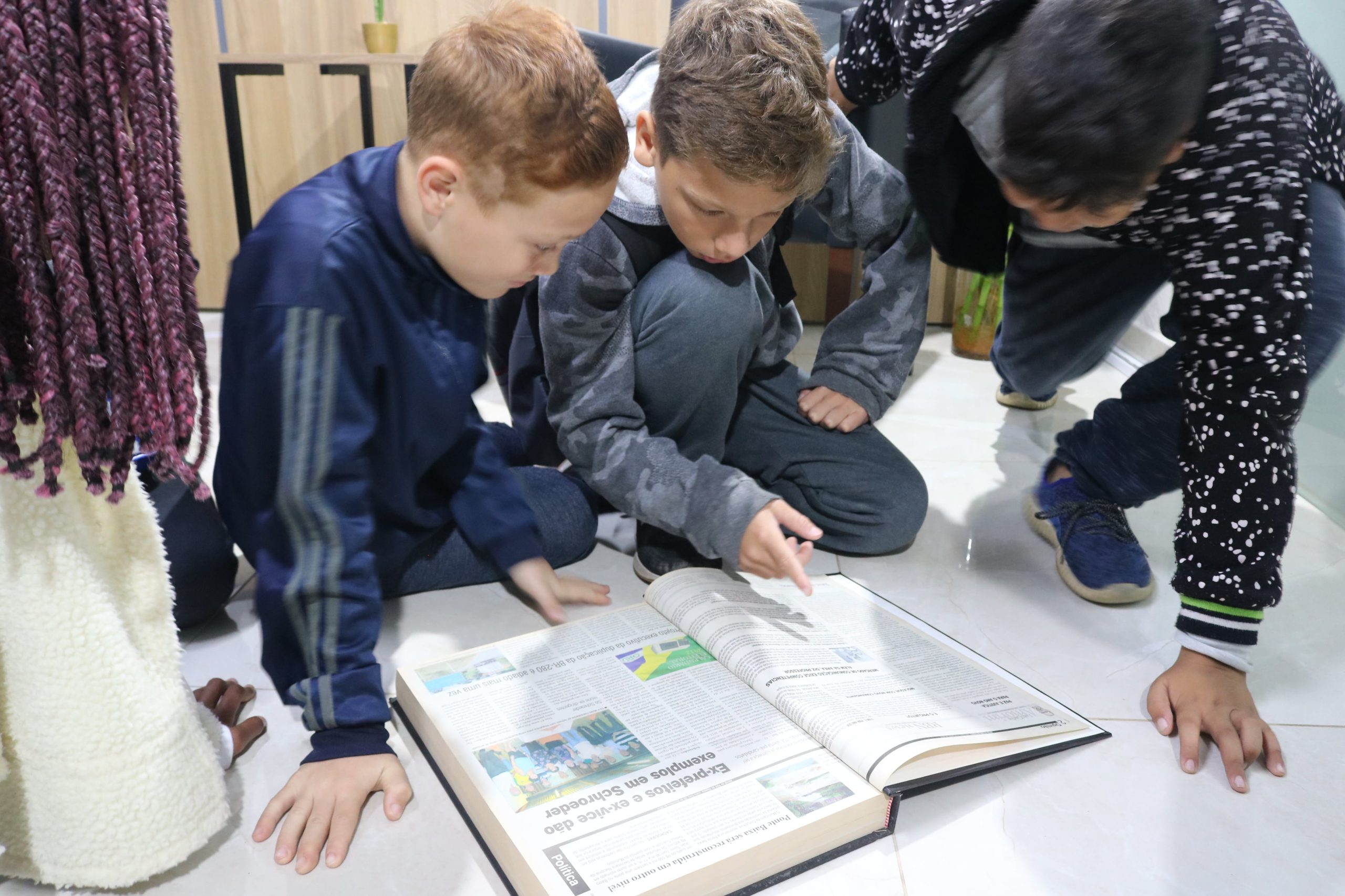 Alunos do 4º ano da Escola Atilano Krüger visitam o JDV