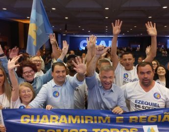 Gean Loureiro e Eron Giordani serão os candidatos a Governo e vice pelo UB e PSD
