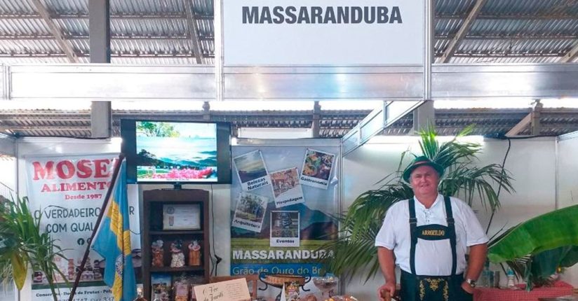 Turismo de Massaranduba mostra o seu potencial em evento em Corupá
