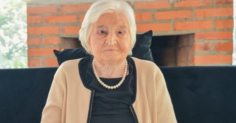 Cristina Salai completa 100 anos de idade