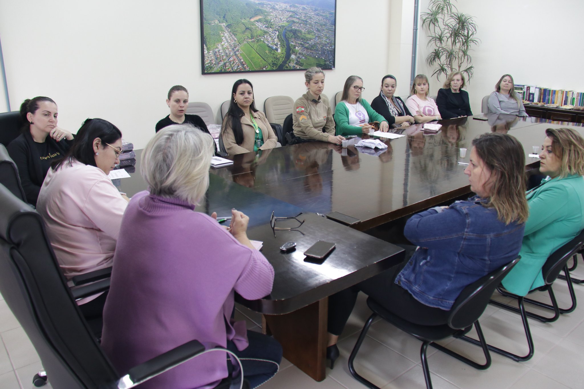 Comdim reforça apoio à sede própria da Delegacia da Mulher