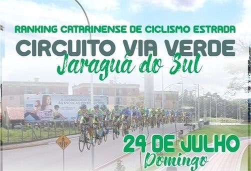Ilha da Figueira recebe etapa do Catarinense de Ciclismo Estrada