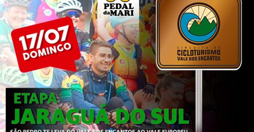 Pedal com grau de dificuldade alto será realizado no domingo em Jaraguá do Sul
