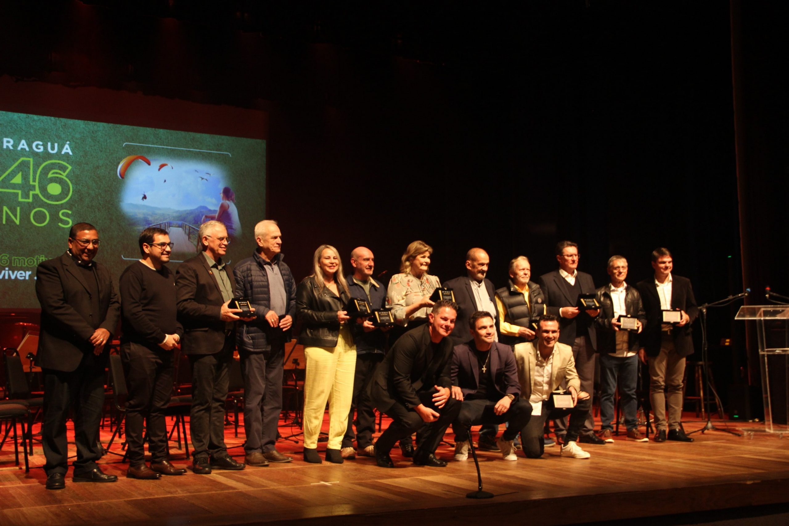 Emoções e lembranças marcaram homenagem ao Jaraguá Futsal na Scar