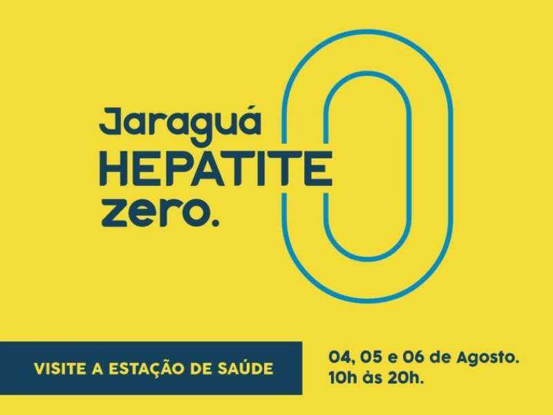 Hepatite Zero terá três dias de ações no Shopping de Jaraguá do Sul