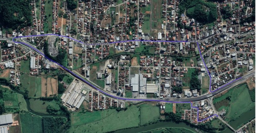 Trânsito será modificado nesta quarta-feira para troca de tubulação de água em Guaramirim