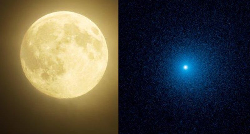 Julho terá maior superlua do ano e passagem de cometa gigante Julho terá maior superlua do ano e passagem de cometa gigante