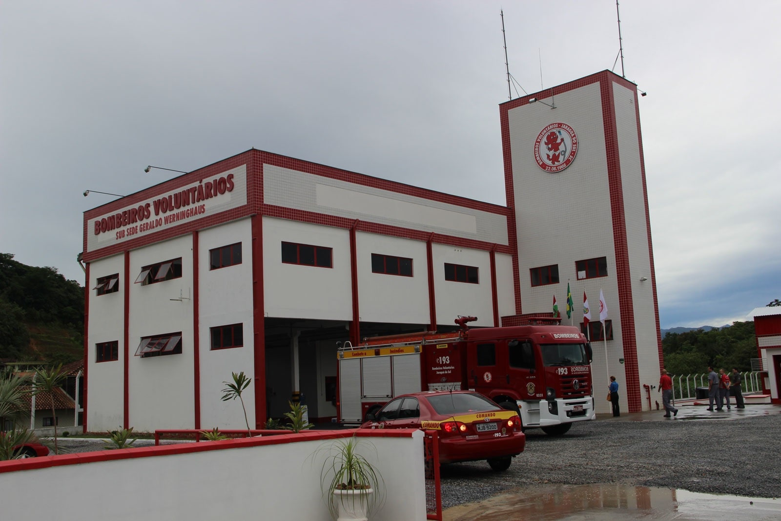 Recursos públicos vão ampliar o atendimento dos bombeiros voluntários de Jaraguá do Sul